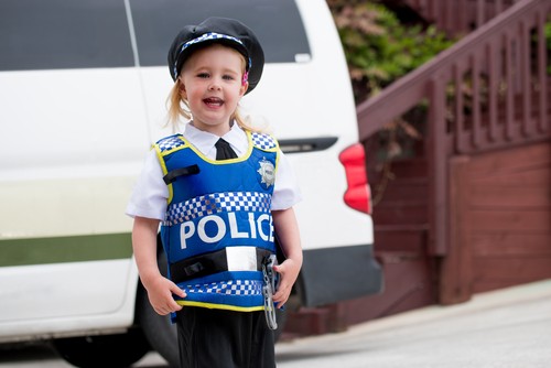 Police kid