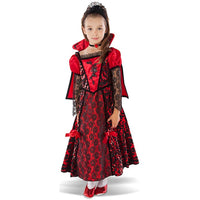 Image of Teetot Vampire Princess Girls Halloween Costume with a link to Teetot Halloween Costumes for Kids