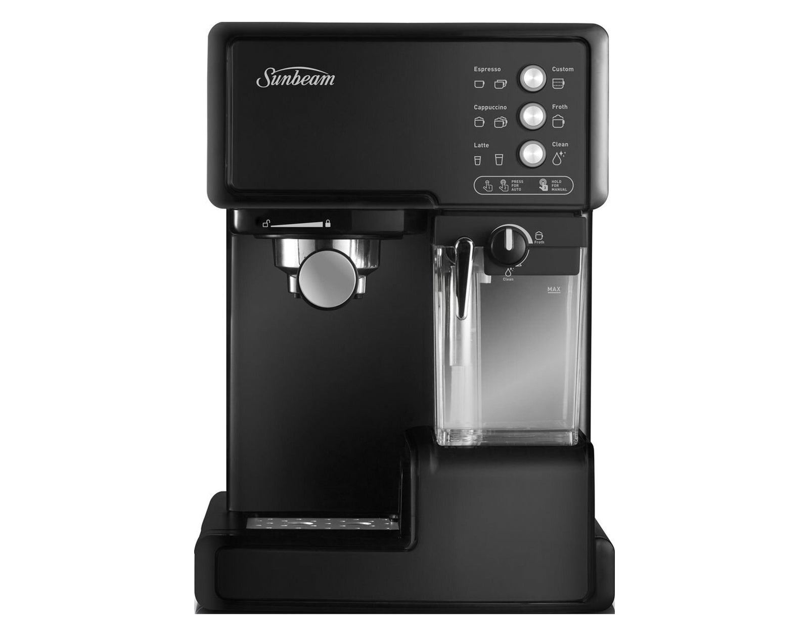 Sunbeam Iced+Hot+Frothy Coffee Machine, SDP1500BK - Coffee Makers & Water  Coolers