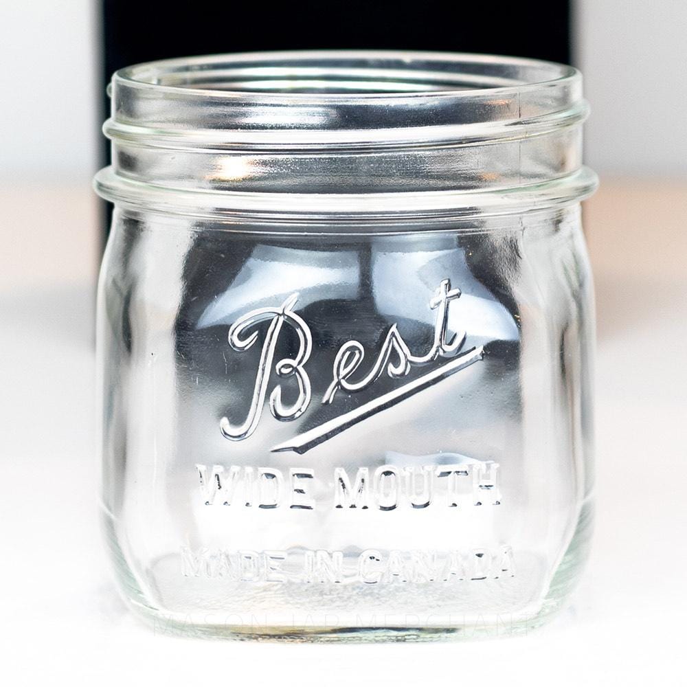 Kerr 'Self Sealing' - U.S. Pat. Off' Square Wide Mouth Pint - Mason Jar  Merchant