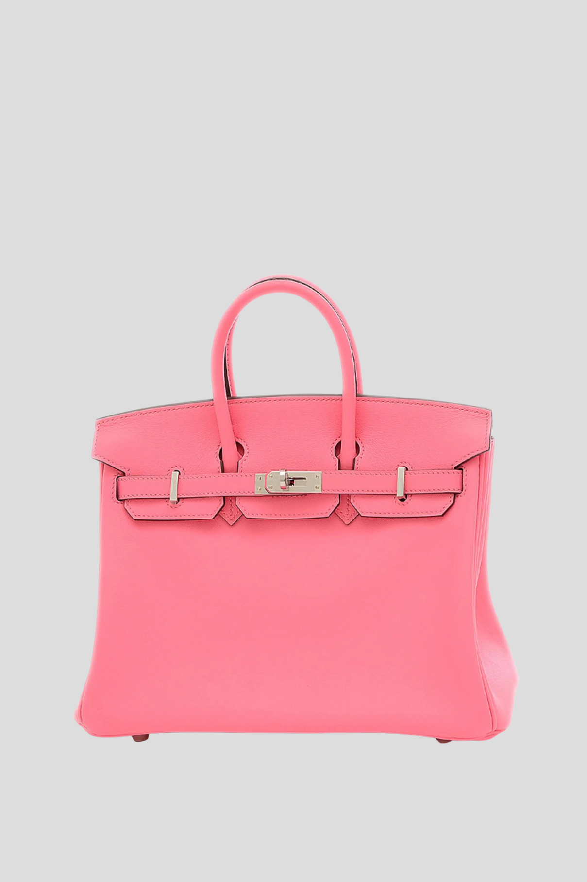 Hermes Birkin 25 Swift 8W Rose Azalee SHW Stamp C