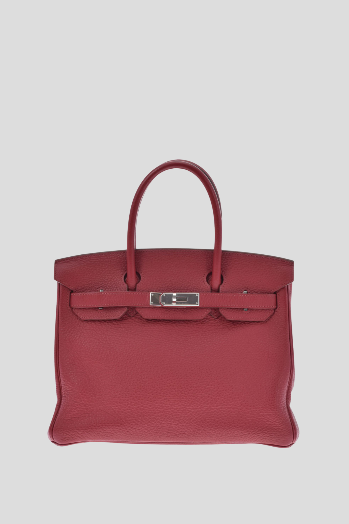 HERMES BIRKIN 25 Swift leather Rose azalee A Engraving Hand bag