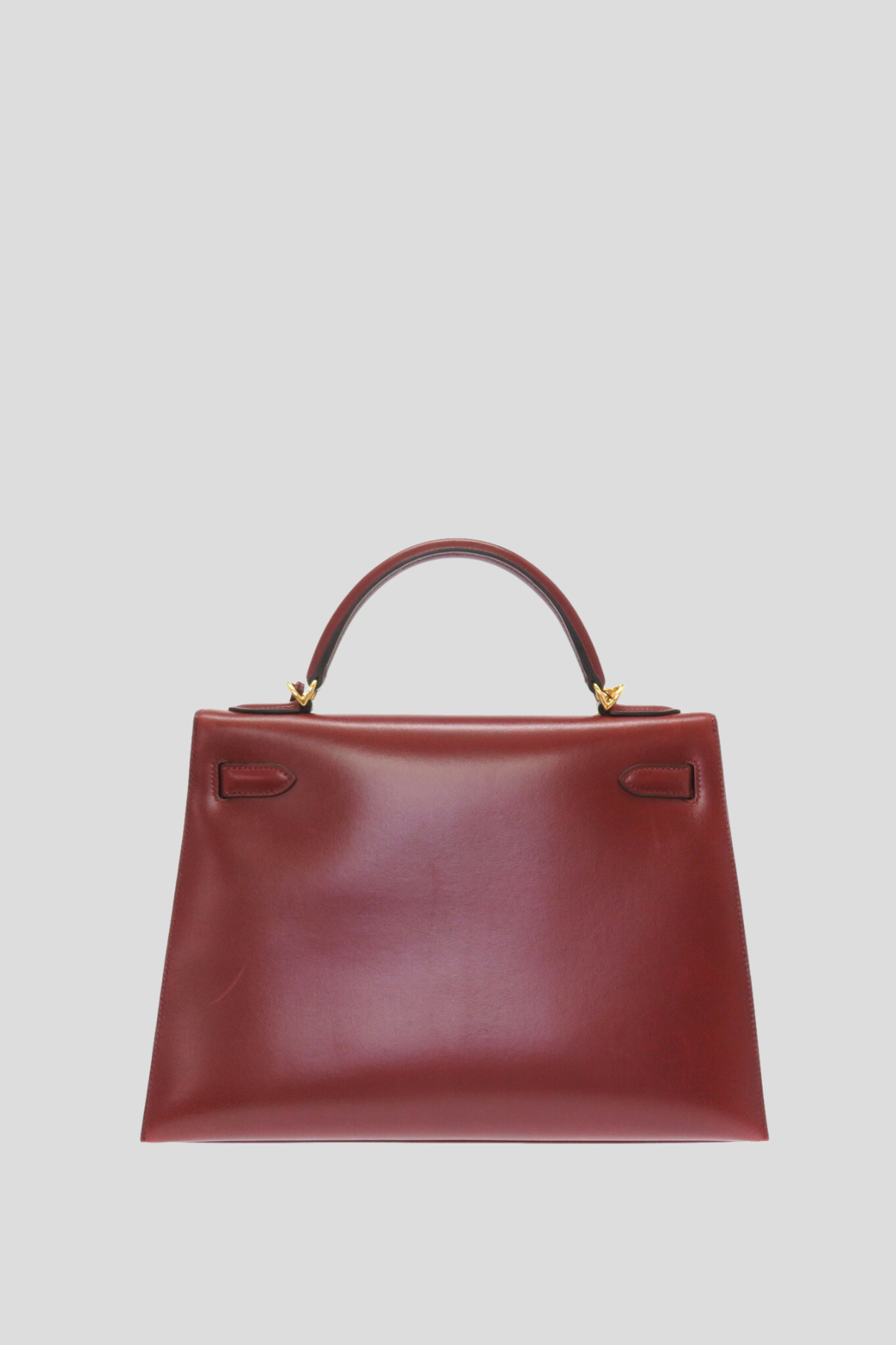 Hermes Kelly 32 Rouge tomate Clemence PHW