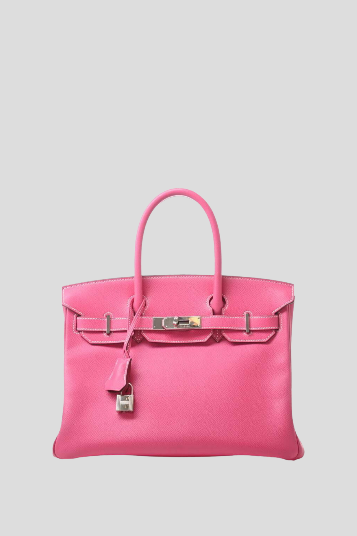 Birkin 25 Rose Azalee Colour in Swift leather with palladium