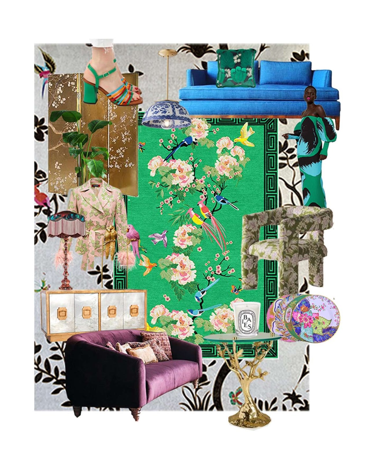 Exquisites Design Wendy\'s Mood Board with Green Wendy Nurture – Morrison