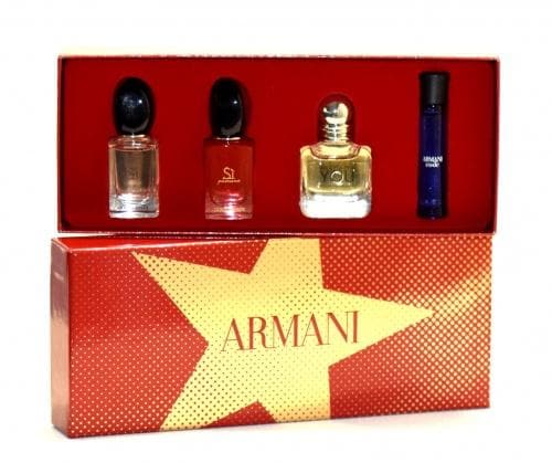 giorgio armani womens miniature gift set