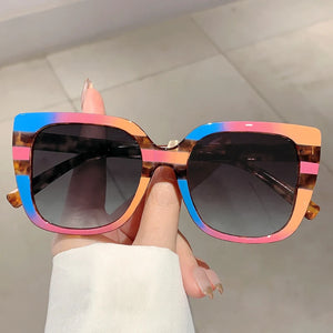 KAMMPT Oversized Square Gradient Sunglasses - Your Beauty Matters