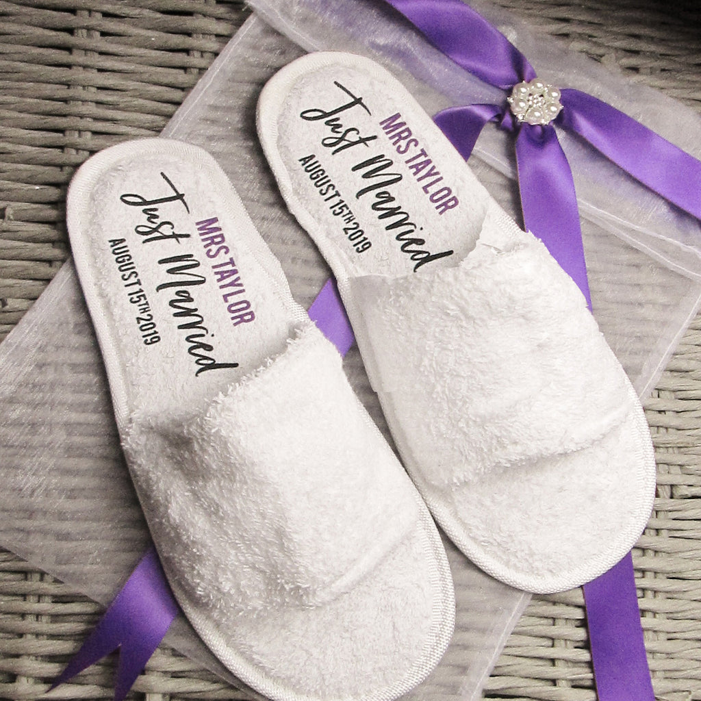 personalised slippers