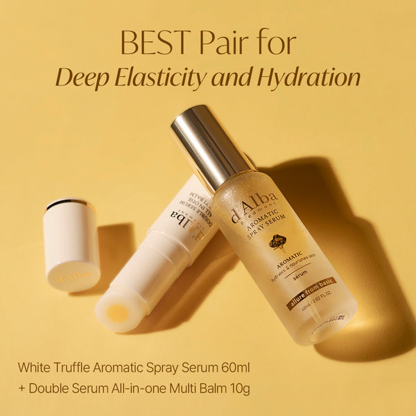 d'Alba white truffle double serum and cream