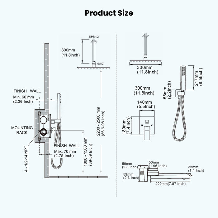 bathtub faucet installation instructions