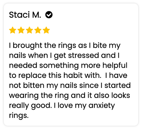 Anxiety Rings Staci M Review