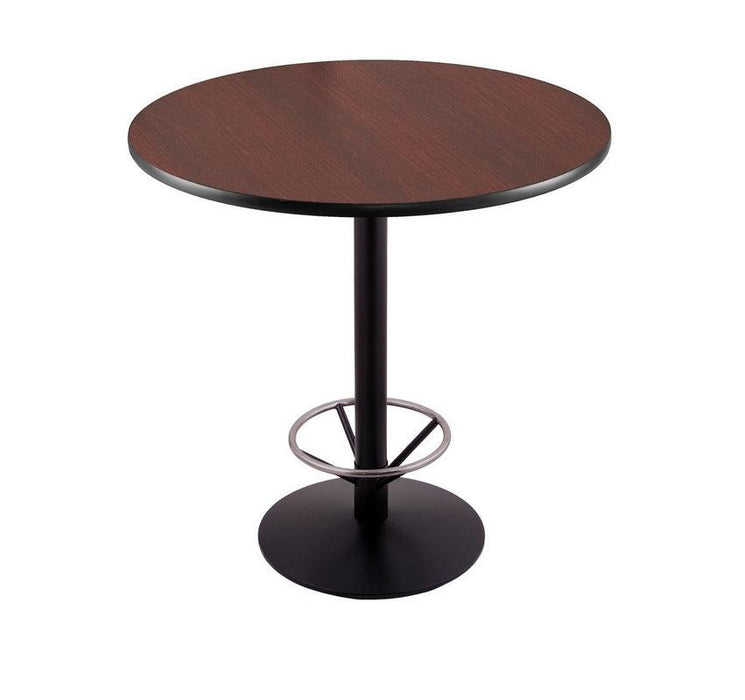 Holland Bar Stool Co. 42" 214 Black Table  36" Diameter Top and Foot Ring 214-2242Black - Fairfield Home Design