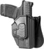 Springfield Hellcat Micro-Compact 3'' 9mm Holster, Outside Waistband Carry OWB Holster,Adjustable Cant/Index Finger Release, Right Hand