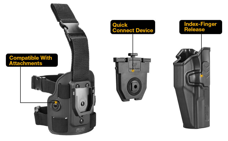 tactical leg holsters