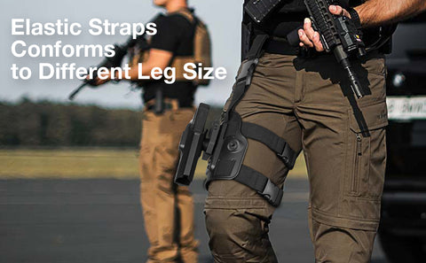 This New Level II Tactical Universal Drop Leg Holster Fits for Over 10