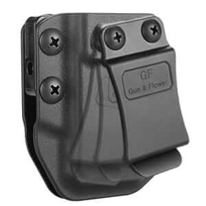 Mag Holster for 9mm/.40/ .45ACP/.380 Single/ Double Stack, Need to Select the One Matches Your Magazine Type| Gun & Flower