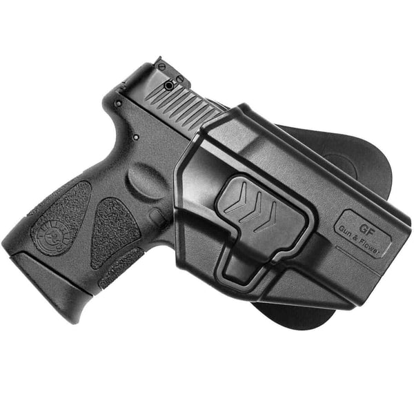 Gun & Flower Polymer OWB Holster Right Taurus G3C/G2C/Millennium G2 PT111/PT140 Polymer OWB Paddle Holster