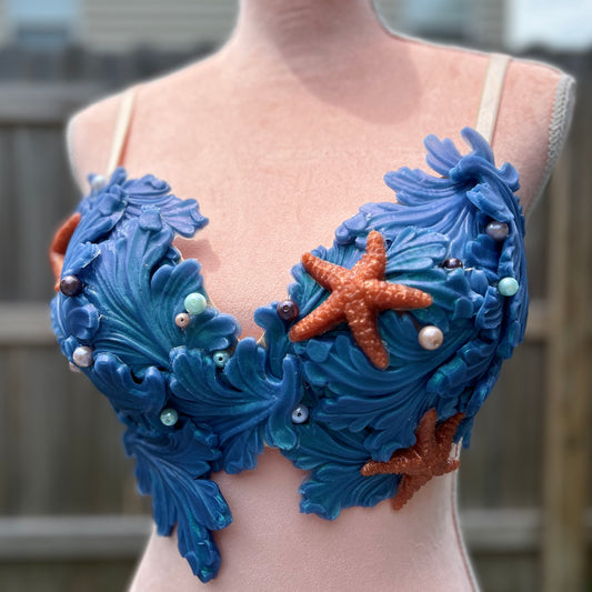 Lion's Paw Silicone Mermaid Bra