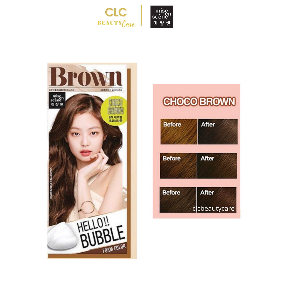 
  Thuốc Nhuộm Tóc Dạng Bọt Hello Bubble 6N Choco Brown - Nâu Socola – CLC BEAUTY CARE
  