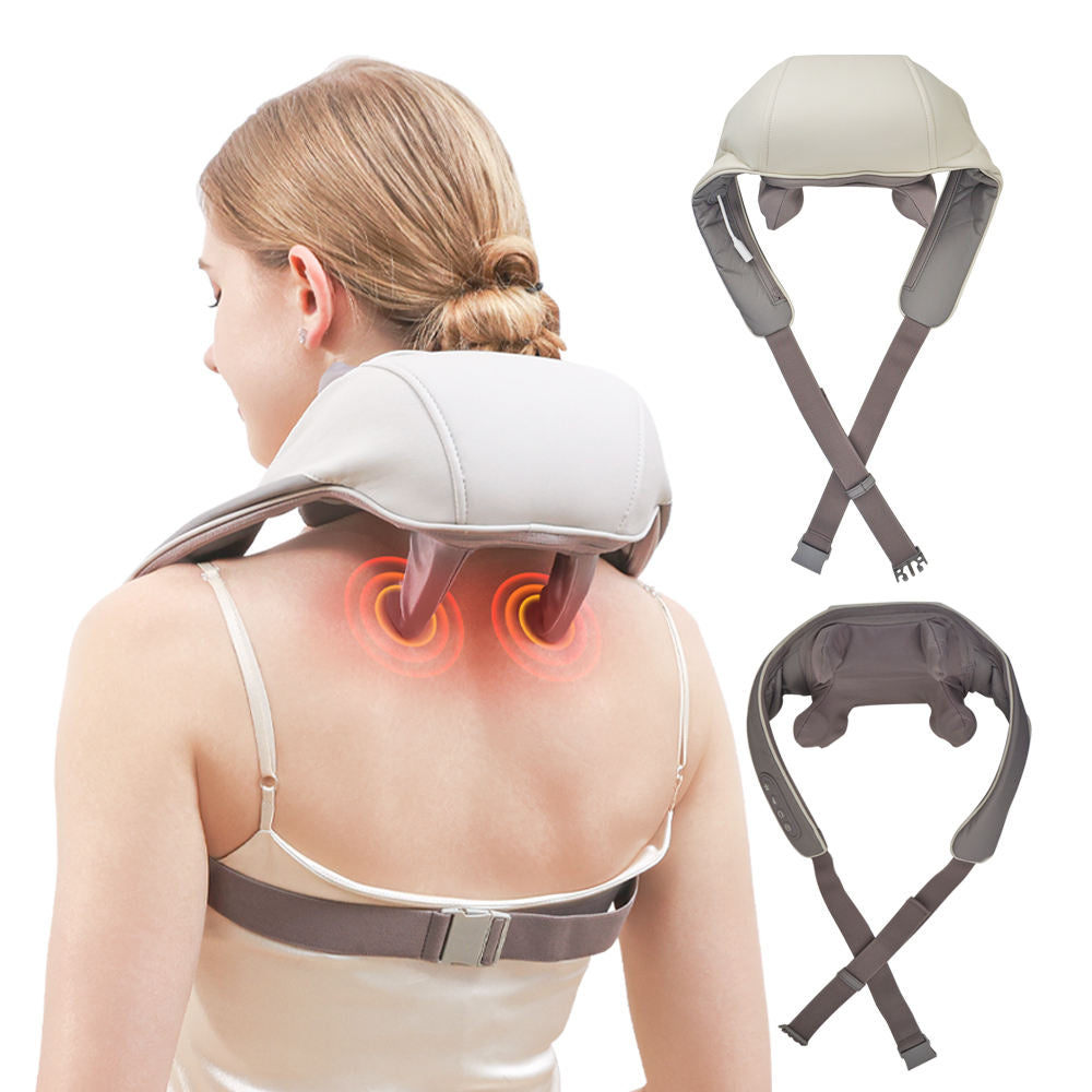 OEM Electric Neck Back Shoulder Warmer Relax Massage Relieve Neck Pain  Shiatsu Deep Kneading Mini Neck Massager With Heat - Buy OEM Electric Neck  Back Shoulder Warmer Relax Massage Relieve Neck Pain