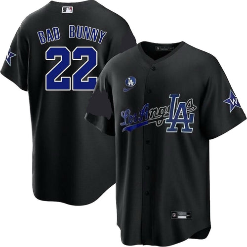 Top-selling Item] Bad Bunny 2022-23 All-Star Celebrity Softball Game 22 Los  Angeles Dodgers White Green 3D Unisex Jersey