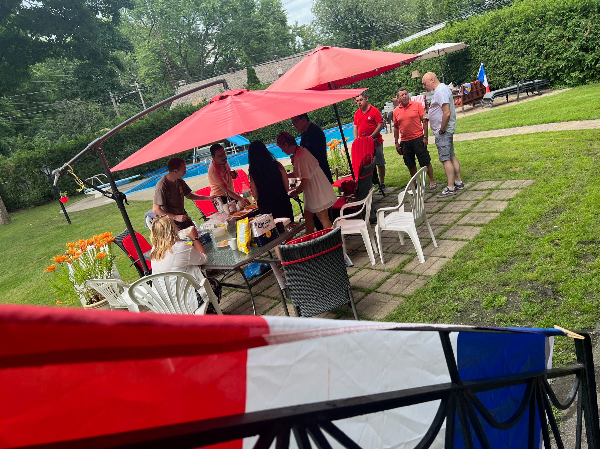 Le Buffet dans le jardin