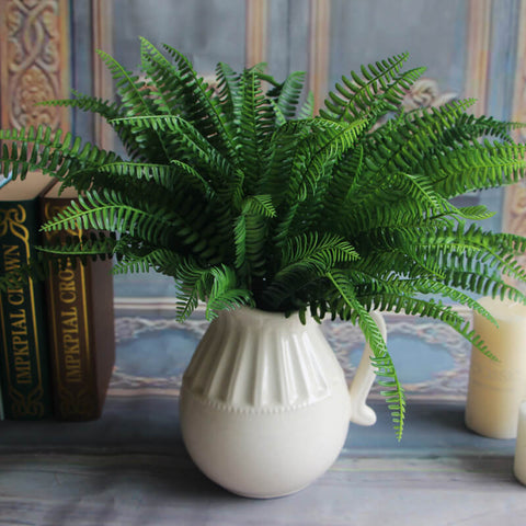 fake hanging ferns for outdoors