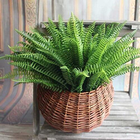 fake hanging ferns for outdoors