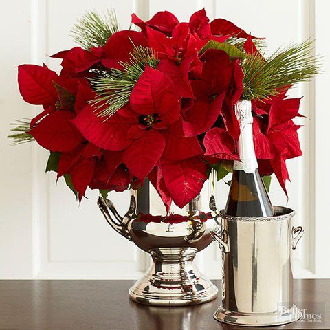 Artificial Christmas Flower Arrangements