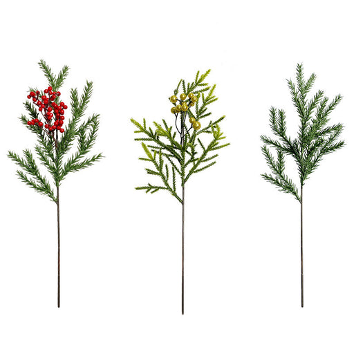 Clearance Bulk 16 Christmas Red Berry Picks Spray Stems Artificial Fl —  Artificialmerch