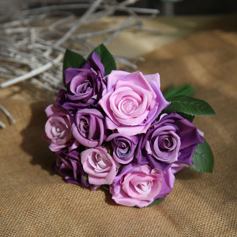 Wholesale Artificial Flowers Plants Wholesale Price Bulk Order   ArtificialPurpleRoseRedRoseWhiteBouquet 799x799 