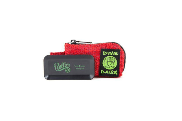 Dime Bags Padded Travel Pouch Case - Red