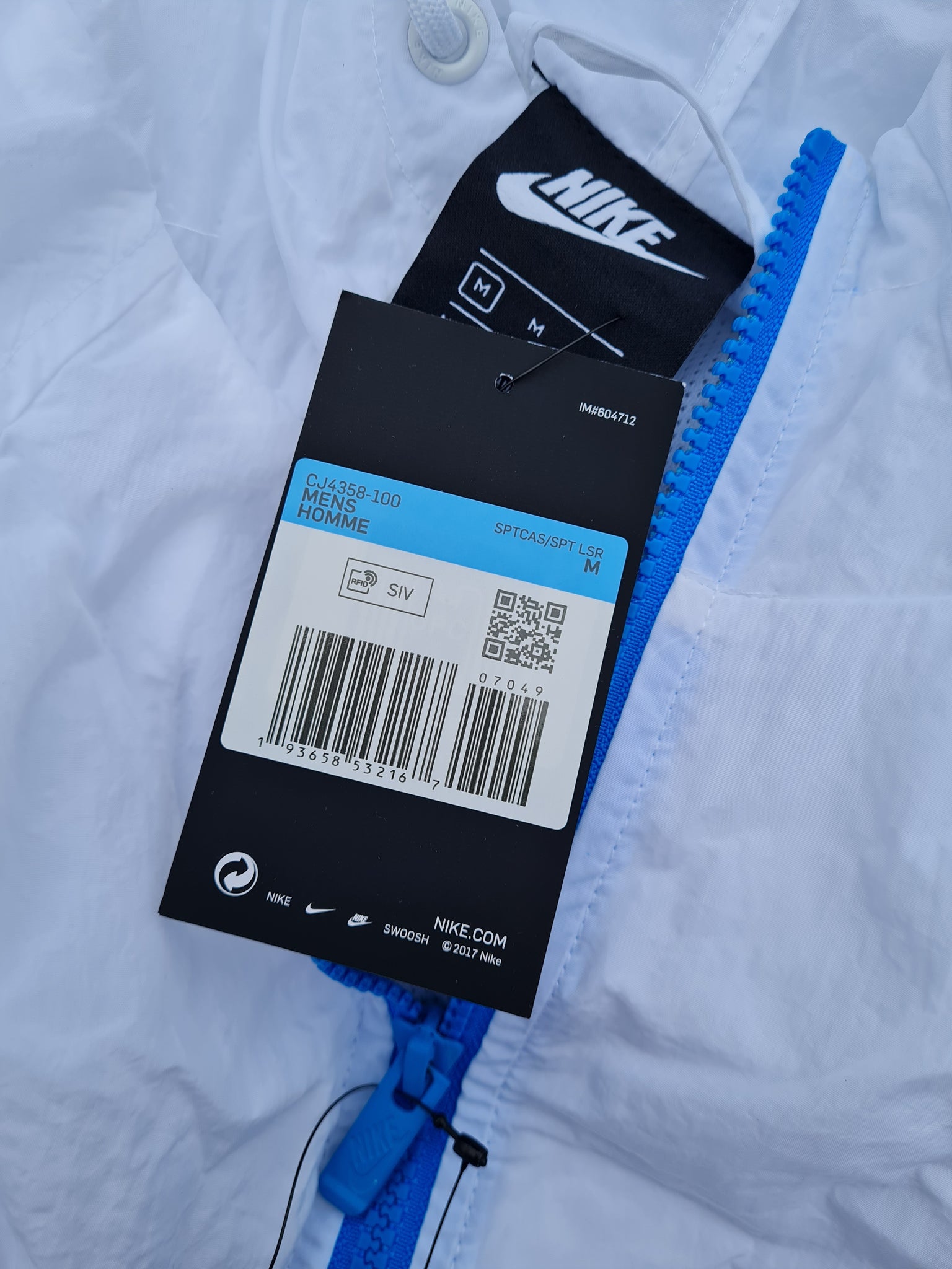 Nike Sportswear Heritage Signature - White BNWT M – pontone classics