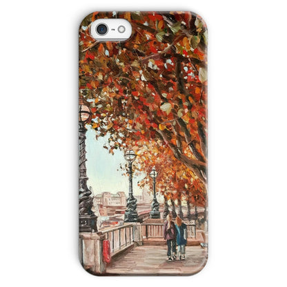 The Queen's Walk On An Autumn Day In London | Snap Phone Case
