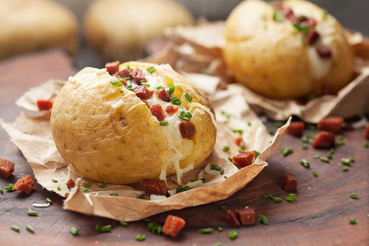 Twice Smoked Loaded Potatoes