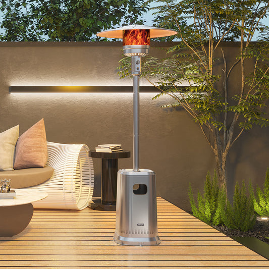 TORCH Outdoor Patio Propane Gas Heater - Square (50,000 BTU)