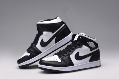 black white air jordans