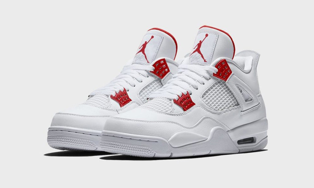 Nike Air Jordan 4 Retro "Red Metallic" Sneaker Limited Supply ZA
