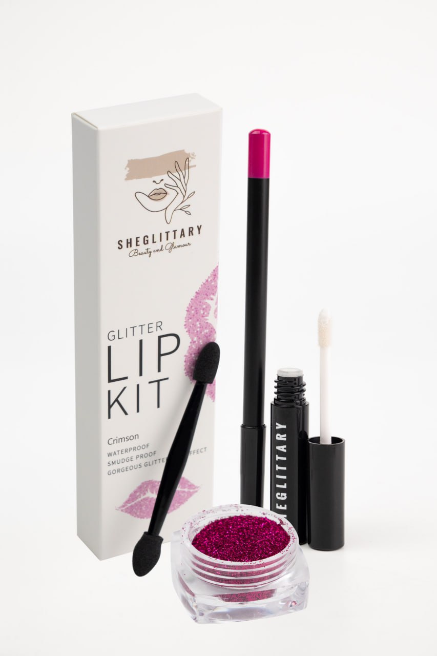 Pretty Glitter Lip Kit