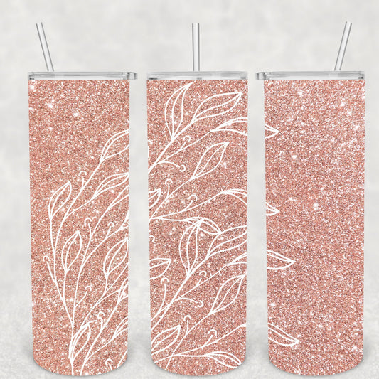 Sublimation Tumbler 20oz - Blush Pink