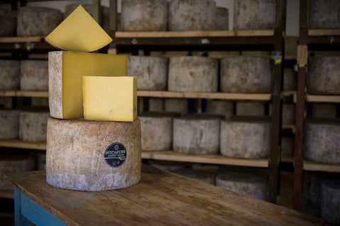 Buy Pitchfork Cheddar online. The Trethowan Brothers