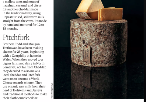 Somerset Life August 2022, "The Foodie Issue" Trethowan Brothers Pitchfork Cheddar