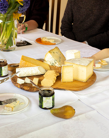 Trethowan Brothers Easter Cheeseboard Selection. Organic Somerset Cheesemakers