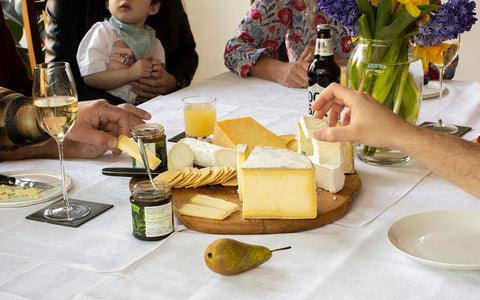 The Trethowan Brothers Handmade Cheese Selection. Organic Somerset Cheesemakers