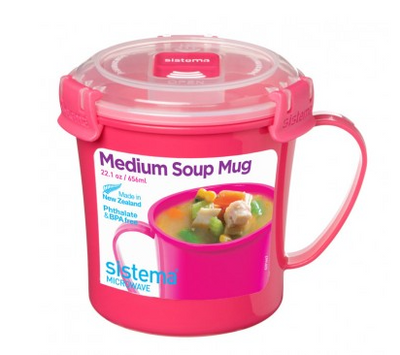 Sistema To Go Breakfast Container with Spoon 530 ml