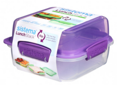 Sistema Lunchbox w. Accessories - Salad Max - 1.63 L - Turquoise