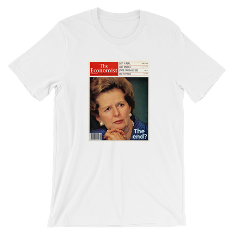 The Economist cover T-shirt: the end of Margaret Thatcher 