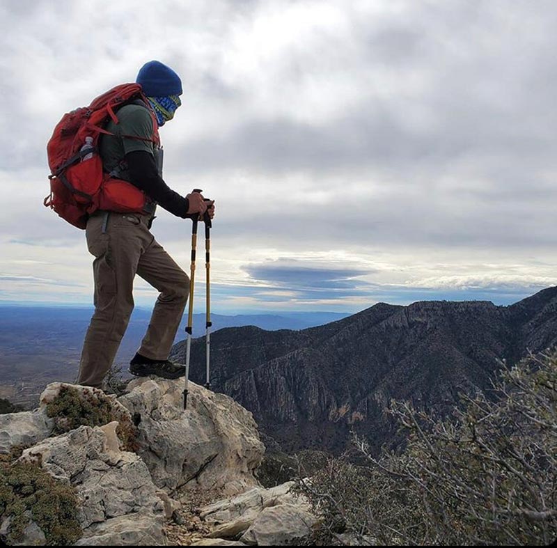 Jason is passionate about the Guadalupe Mountains and returns 2-3 times a year.