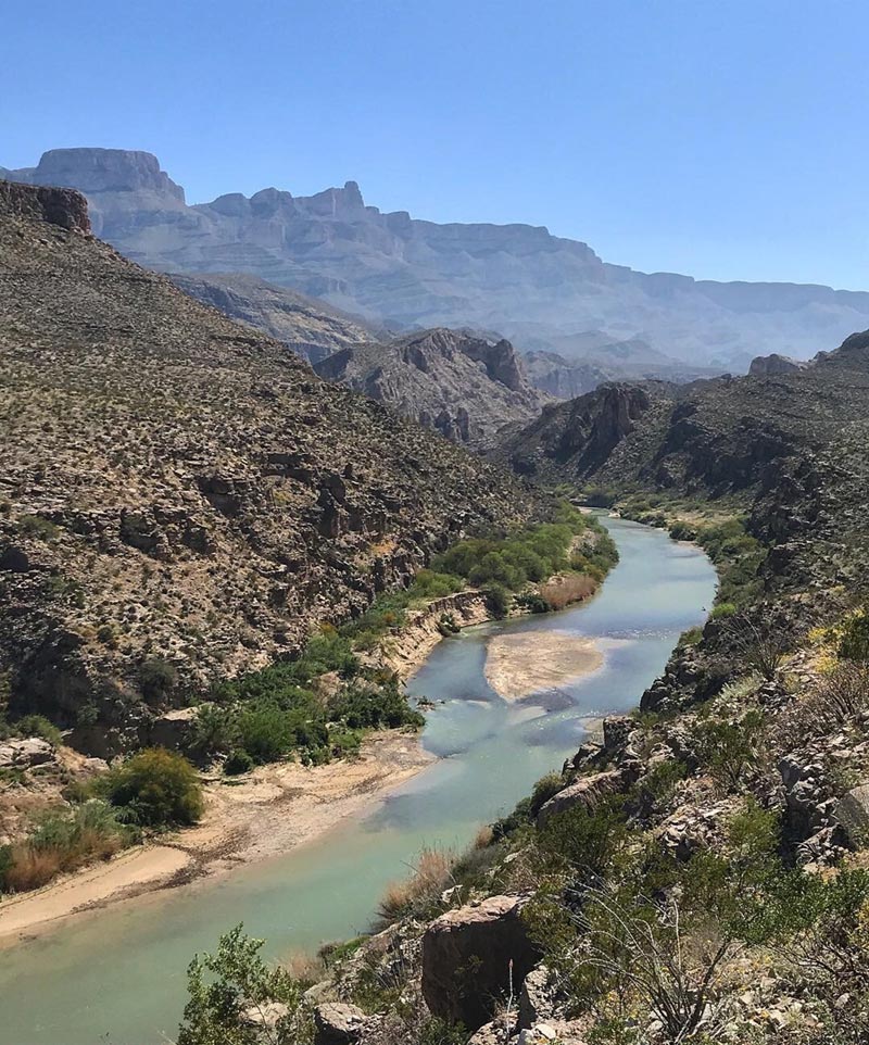Boquillas Canyon and the Rio Grande