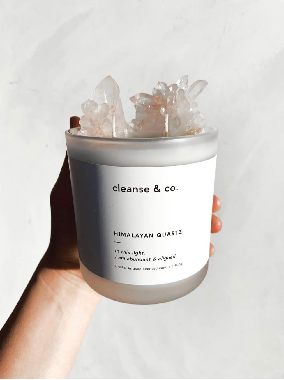 CLEANSE & CO Orange Calcite Candle - 200g – thelocaldromana